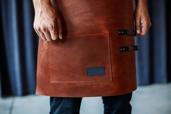 Leather Apron For Barbecue