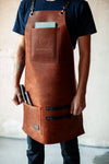 Leather Apron For Barbecue