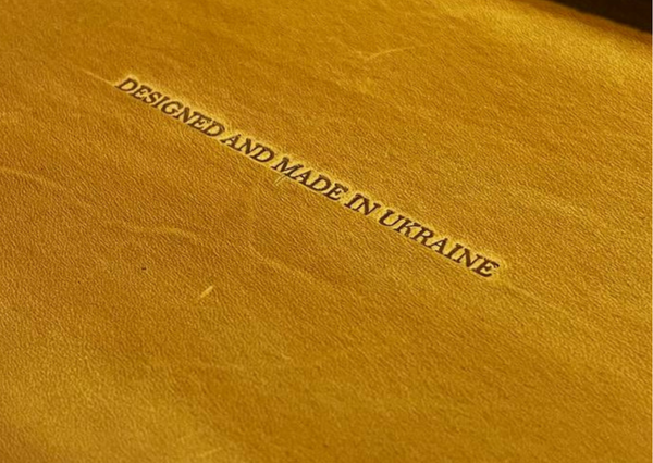 Gratitude to Our Customers: Supporting Ukrainian Handmade Leather Manufacturing and the Armed Forces of Ukraine