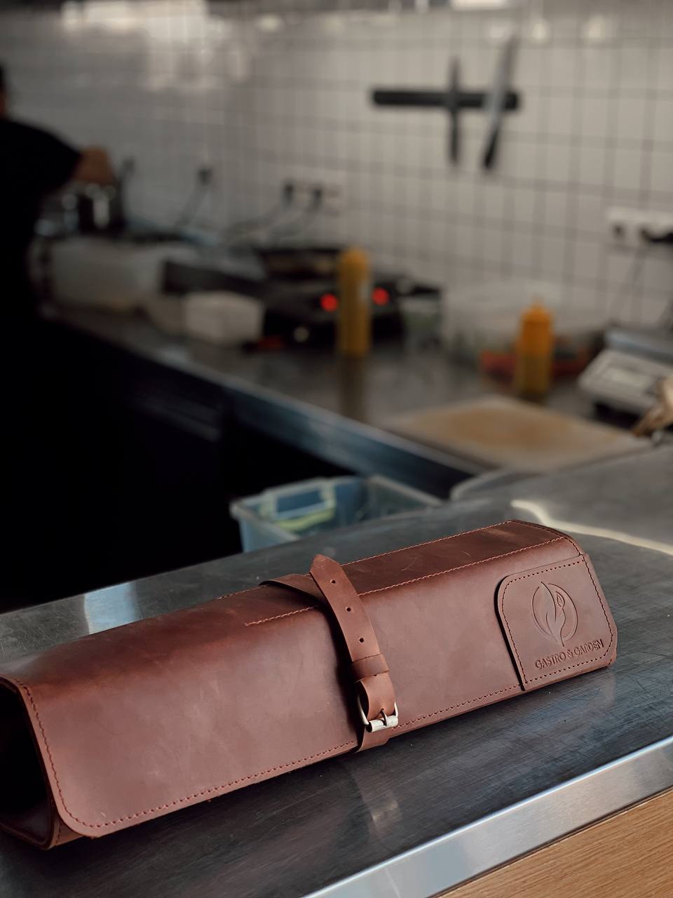 Leather Knife Roll