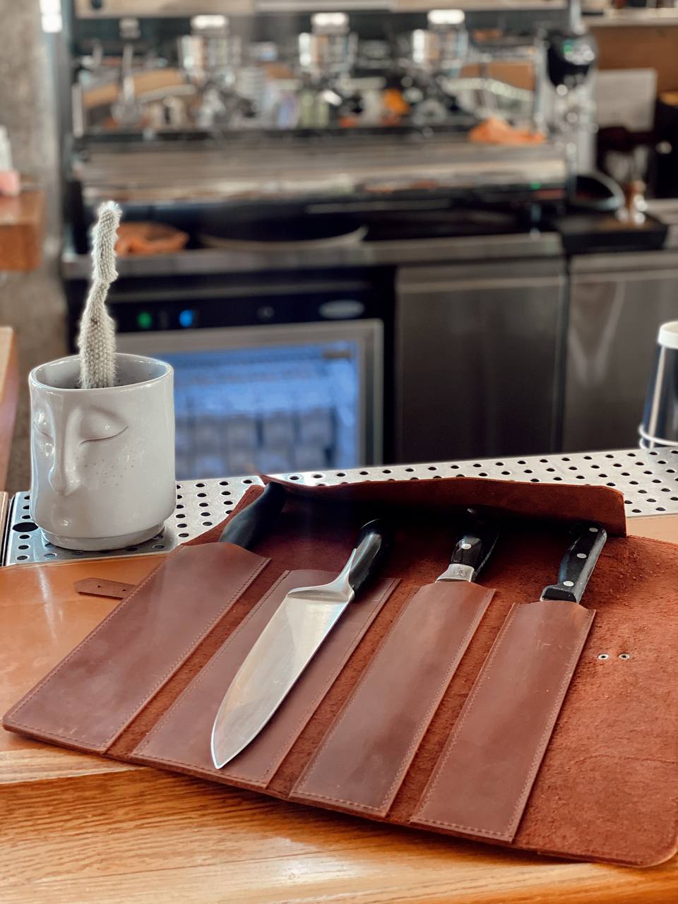 Leather Knife Roll