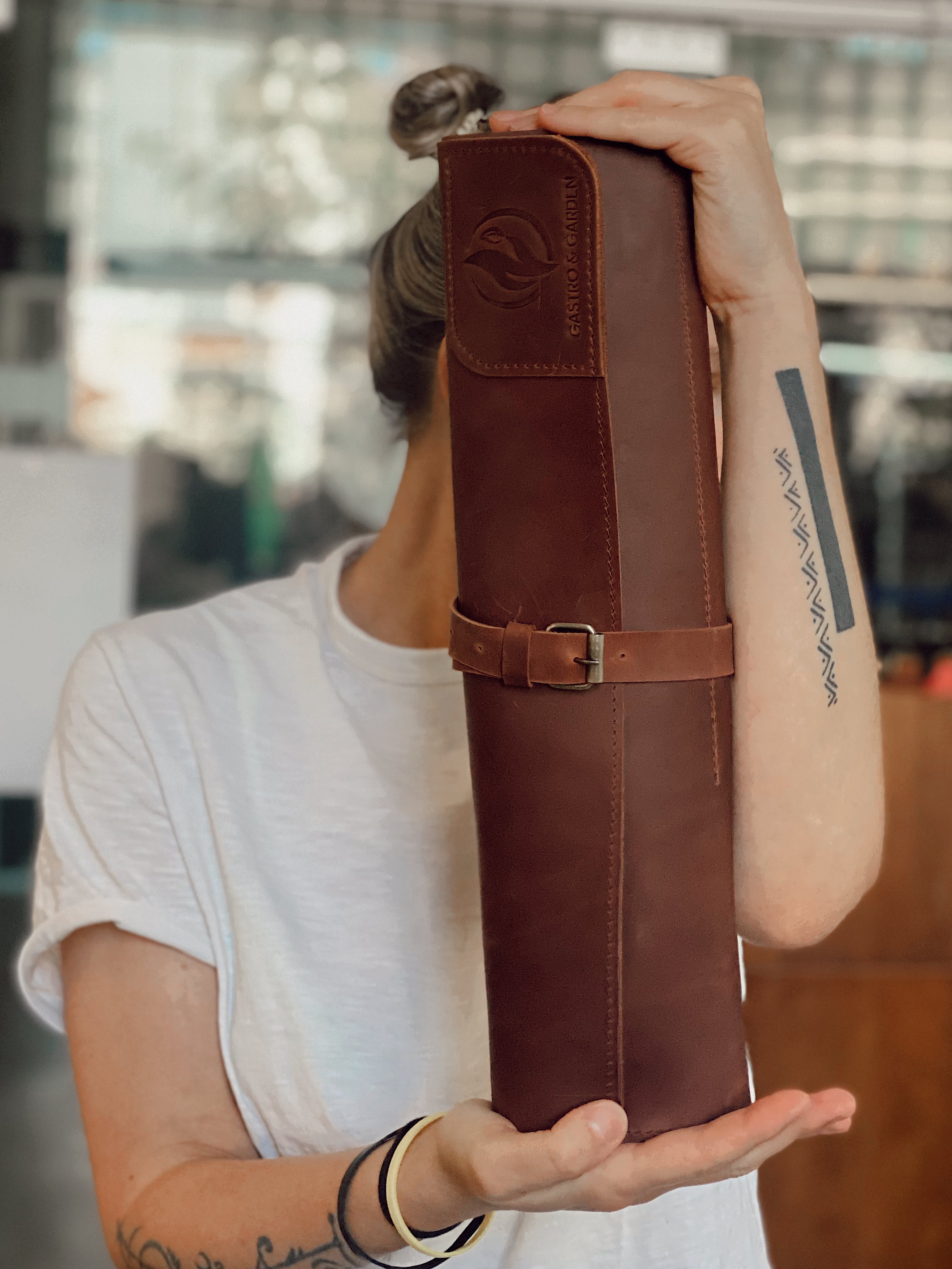 Leather Knife Roll