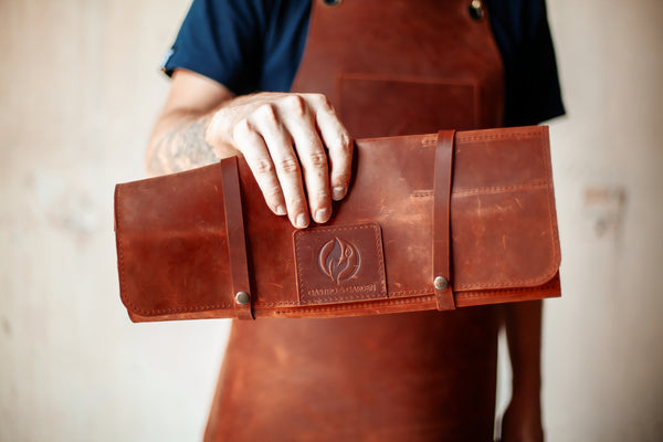 Leather Knife Roll