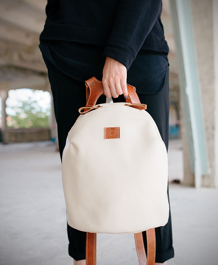 BURTON genuine leather backpack ShufliaCrafts